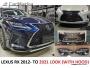 LEXUS RX350(450h) 2009- Conversion Body Kit 2012 to 2021 Look Face Lift