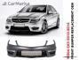 MERCEDES-BENZ C CLASS W204 C63 AMG 2012- Front Bumper Face Lift Type 2012- OEM C63 Fitment