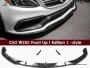 MERCEDES-BENZ C CLASS W205 C63 2015- Carbon Fiber Lip Spoiler Front ED1 Look Sedan
