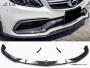 MERCEDES-BENZ C CLASS W205 C63 2015- Carbon Fiber Lip Spoiler Front ED1 Look Sedan