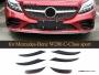 MERCEDES-BENZ C CLASS W206 2019- Carbon Fiber Splitters Canards Set