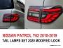 NISSAN PATROL Y62 2010- Tail Lamps Set LED Type 2020- Modified Look