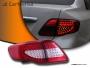 TOYOTA COROLLA 2005- Tail Lights Set LED Type Red Clear 2008-