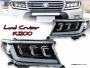 TOYOTA LAND CRUISER 200 2012- Front Head Lights Set LED LX Style