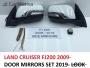 TOYOTA LAND CRUISER 200 2012- Power Door Mirrors Set 2019- Face Lift Look