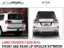 TOYOTA LAND CRUISER 200 2016- Lip Spoiler Kit With Exhaust Tips MB Look