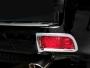 TOYOTA LAND CRUISER PRADO 150 2018- Rear bumper reflectors chrome trims set